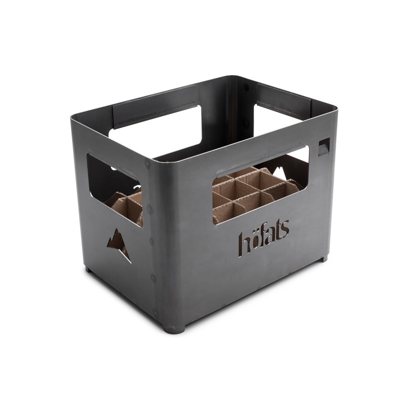 Stylové ohniště a gril BEER BOX na dřevo