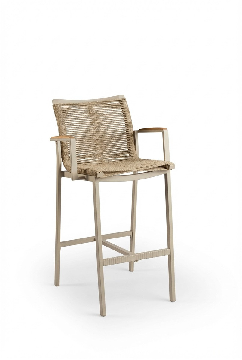 Barový stůl TEAK charcoal