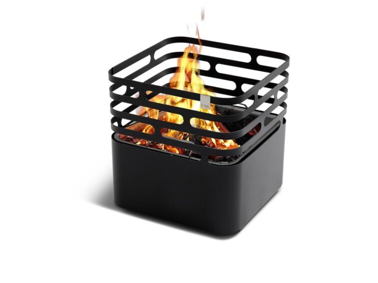 Stylové ohniště a gril CUBE na dřevo