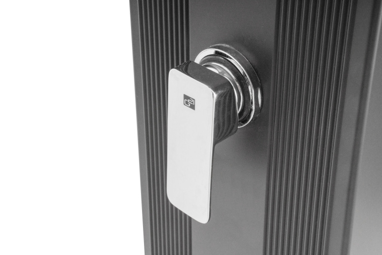 Solární sprcha G21 Della 30 l, černá hliníková