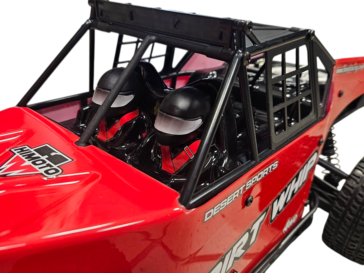 RC auto Himoto Desert Buggy Dirt Whip 4WD RTR 1:10 (cervena)