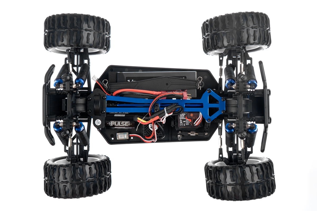RC auto Himoto Monster Truck EMXT-1 Brushless 4WD RTR 1:10 (zluta)