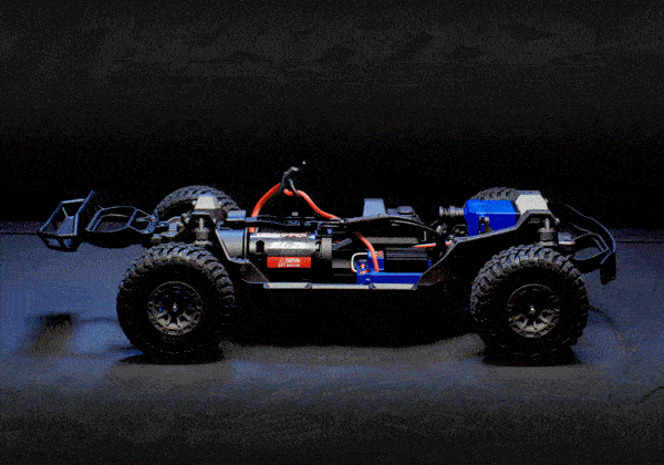 Traxxas Mini Slash 1:12 BL-2s 4WD RTR zelený