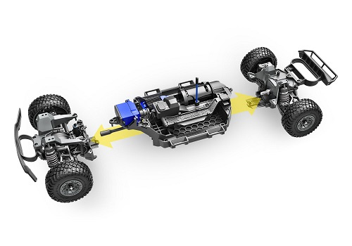 Traxxas Mini Slash 1:12 BL-2s 4WD RTR zelený