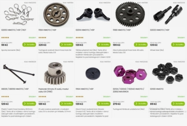 RC auto Himoto Onroad Nascada Brushless 4WD RTR 1:10 (modra)