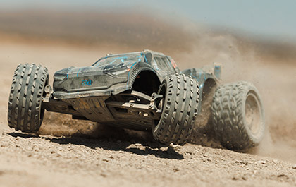 Arrma Vorteks 223S BLX DSC 2WD 1:10 RTR žlutá