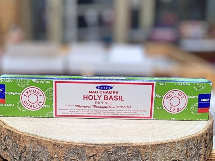 Vonné tyčinky - Satya; Nag Champa Holy Basil