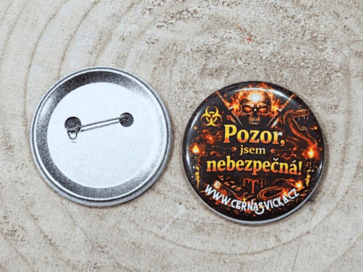 Ezoplacka – Pozor, jsem nebezpečná!