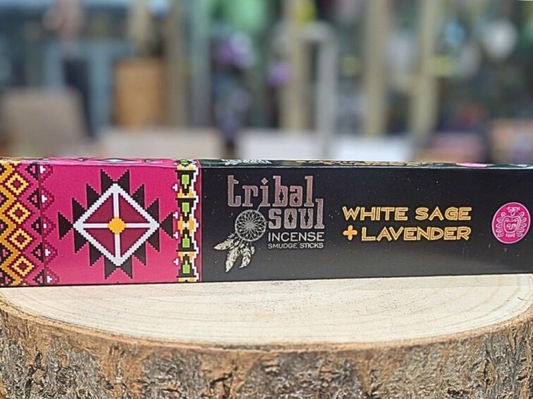 Vonné tyčinky – Tribal Soul; Bílá šalvěj & Levandule