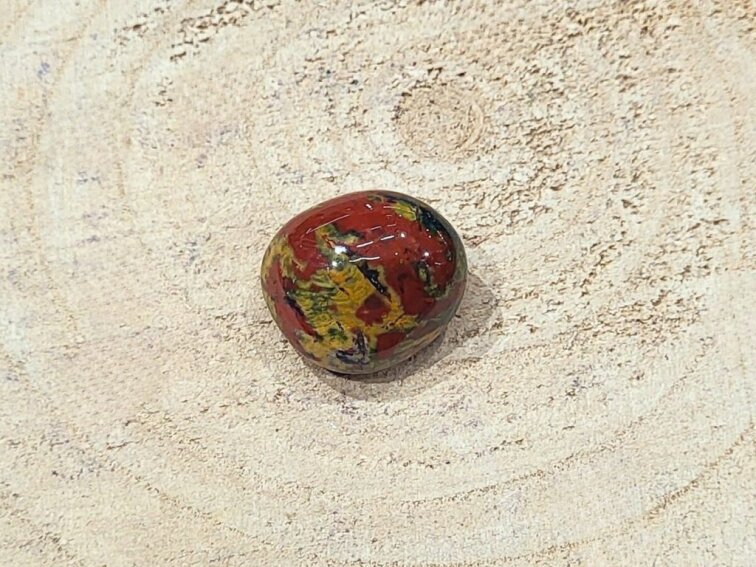 Jaspis pestrý - tromlovaný kámen, 30-45mm