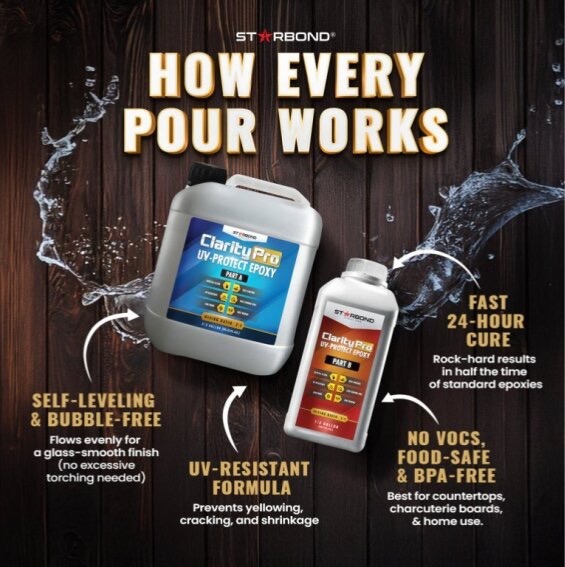 STARBOND ClarityPro Tabletop Epoxy