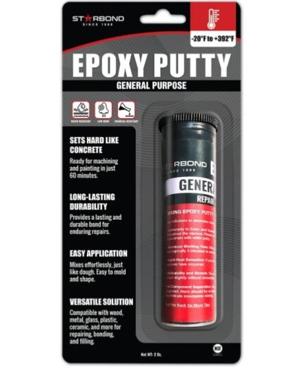Starbond Black Epoxy Putty