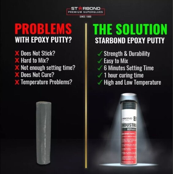 Starbond White Epoxy Putty