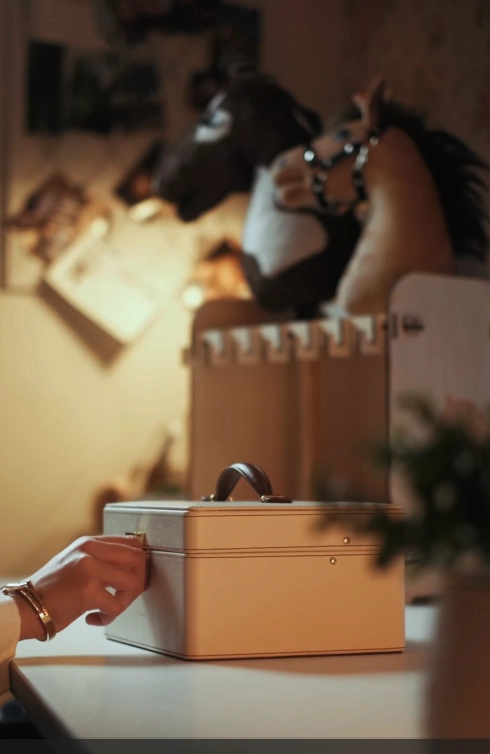 Silberne Halskette mit LarDen-Medaillon