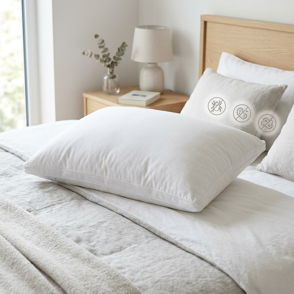 SMARTCLIMA protiroztočový polštář s výplní ACARSAN® NATURAL- MEDIUM