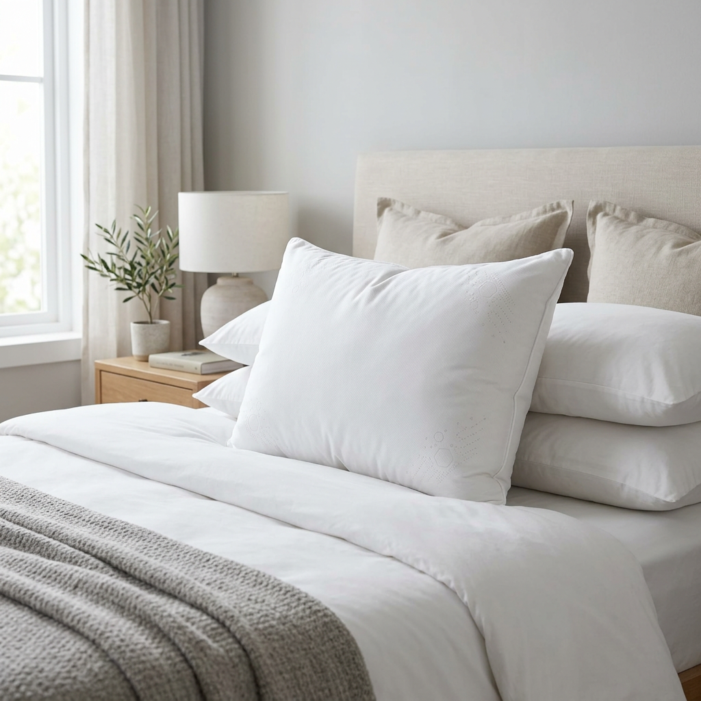 SMARTCLIMA protiroztočový polštář s výplní ACARSAN® NATURAL- MEDIUM