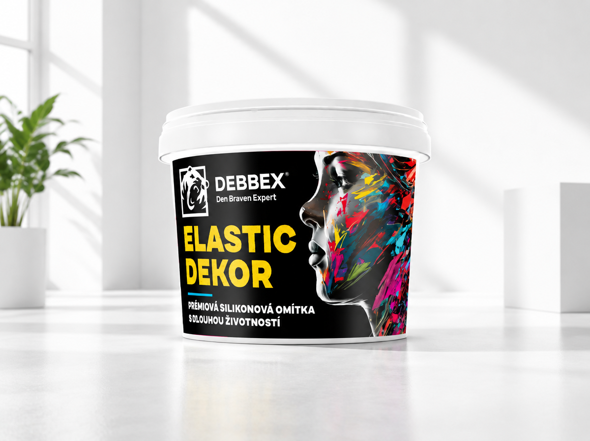 Fasádna omietka SILDEKOR ELASTIC 1,5mm Biela hladená