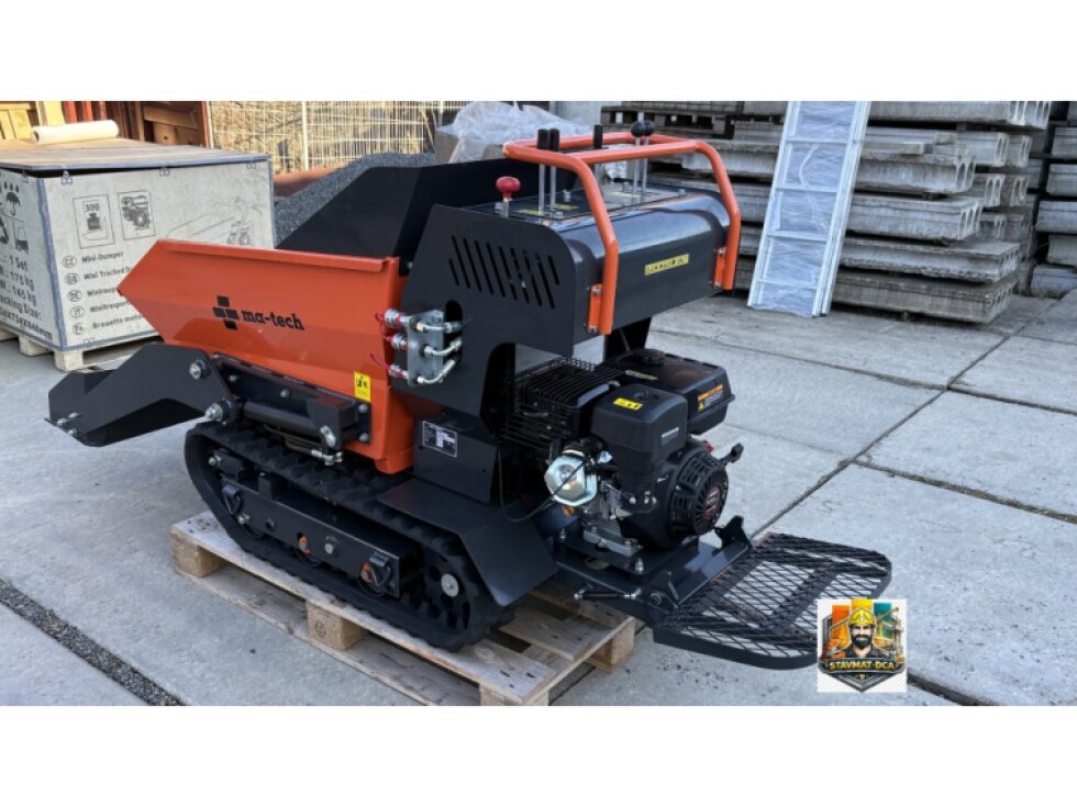 Ma-tech MDM-500 SLH Hydro pásový fúrik 500 kg s hydraulikou