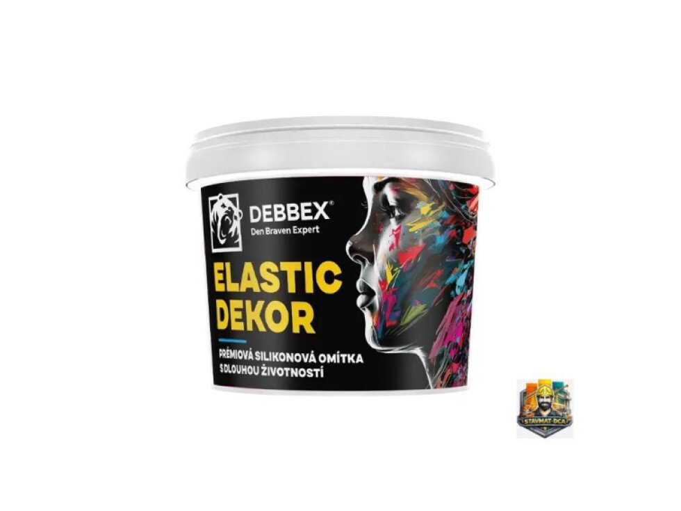 Fasádna omietka SILDEKOR ELASTIC 2mm Biela hladená