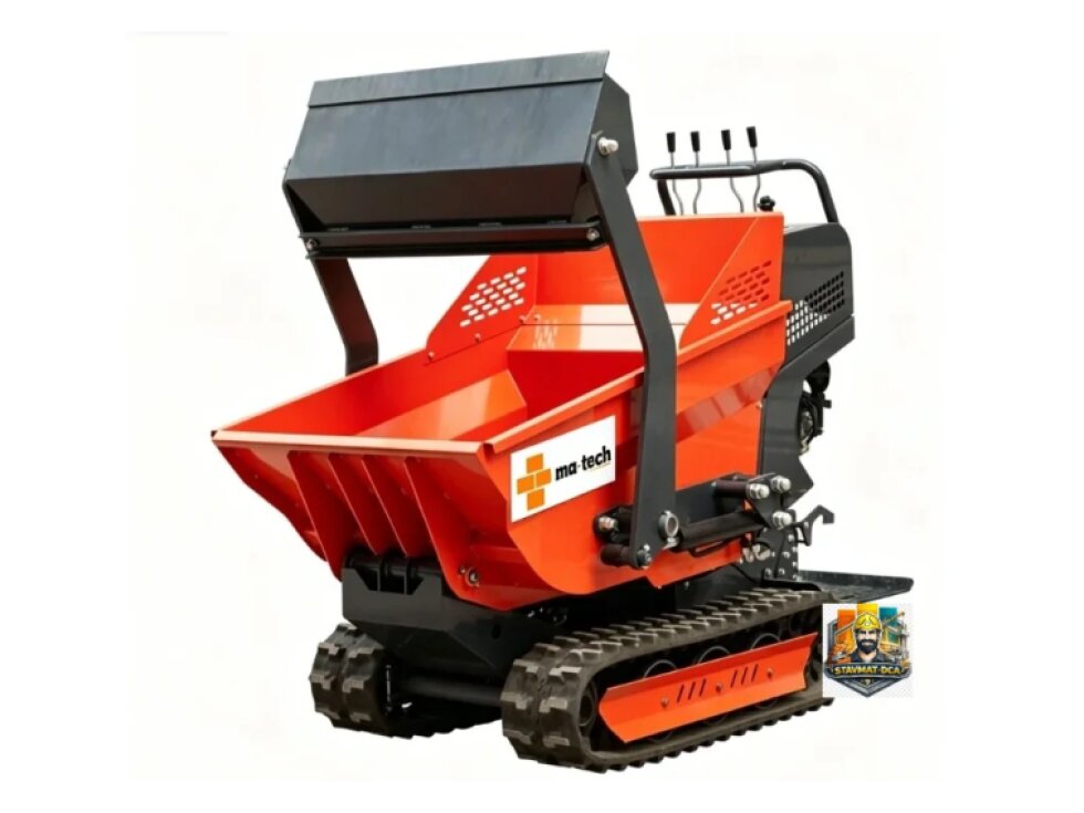 Ma-tech MDM-500 SLH Hydro pásový fúrik 500 kg s hydraulikou