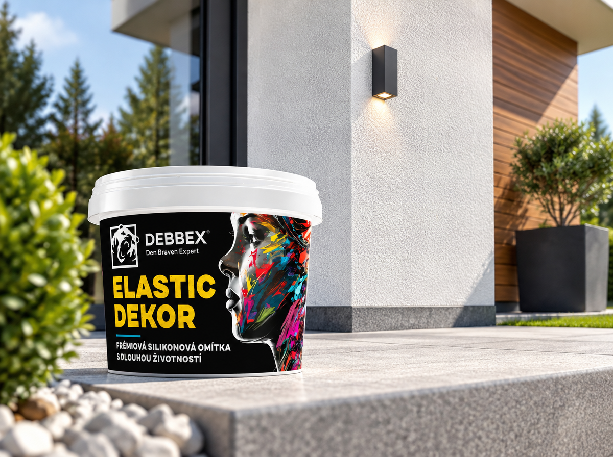 Fasádna omietka SILDEKOR ELASTIC 2mm Biela hladená