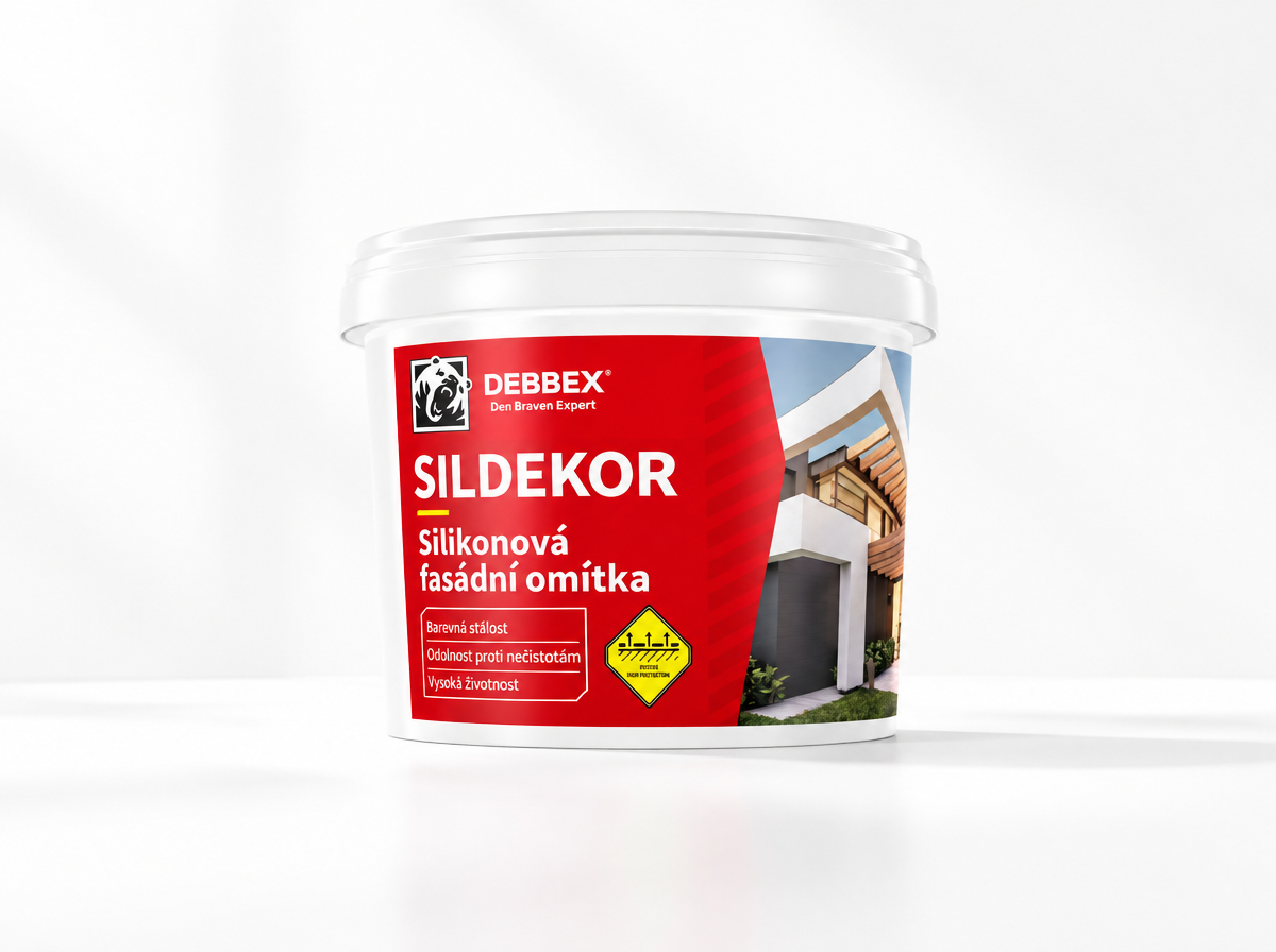 Fasádna omietka SILDEKOR 2mm Biela hladená