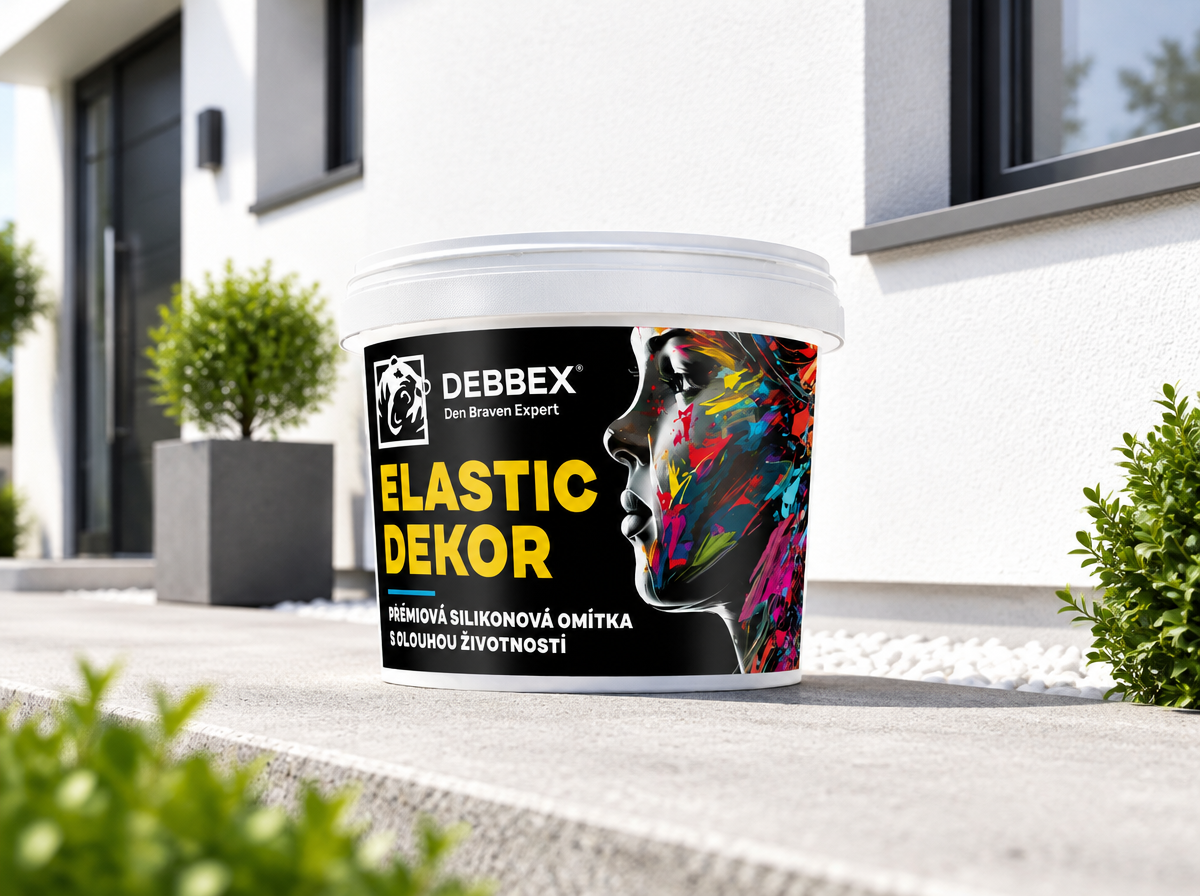 Fasádna omietka SILDEKOR ELASTIC 1,5mm Biela hladená