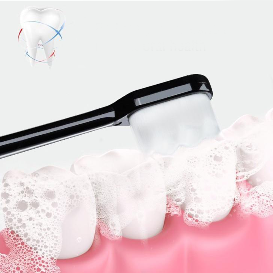 5+2 Ultrajemný zubní kartáček Nanosmile Green&Pink