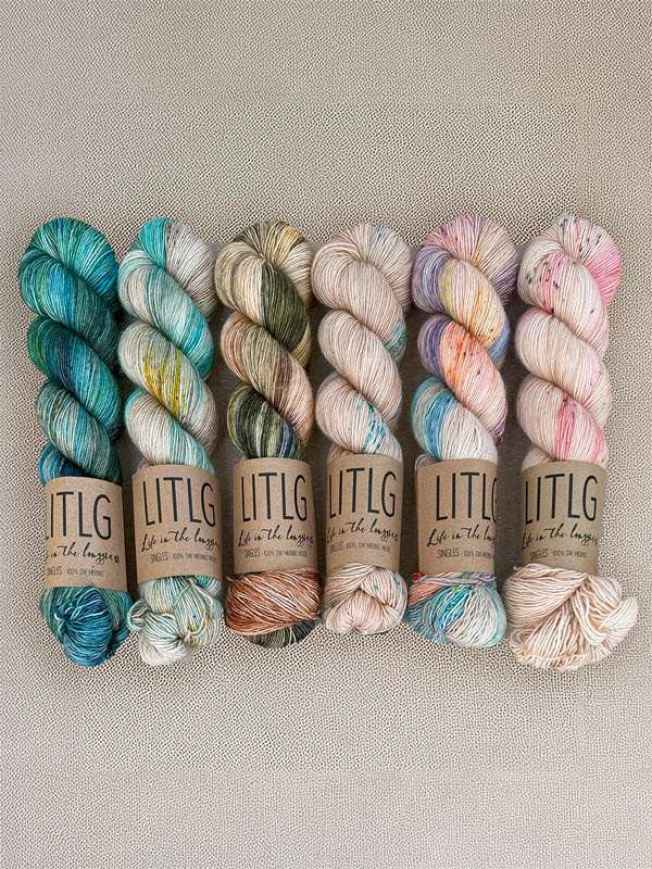 Příze LITLG singles Floral 100% merino superwash 100 g