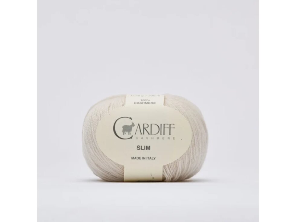 Cardiff Cashmere Slim 100% mongolský kašmír, 25 g / 336 m