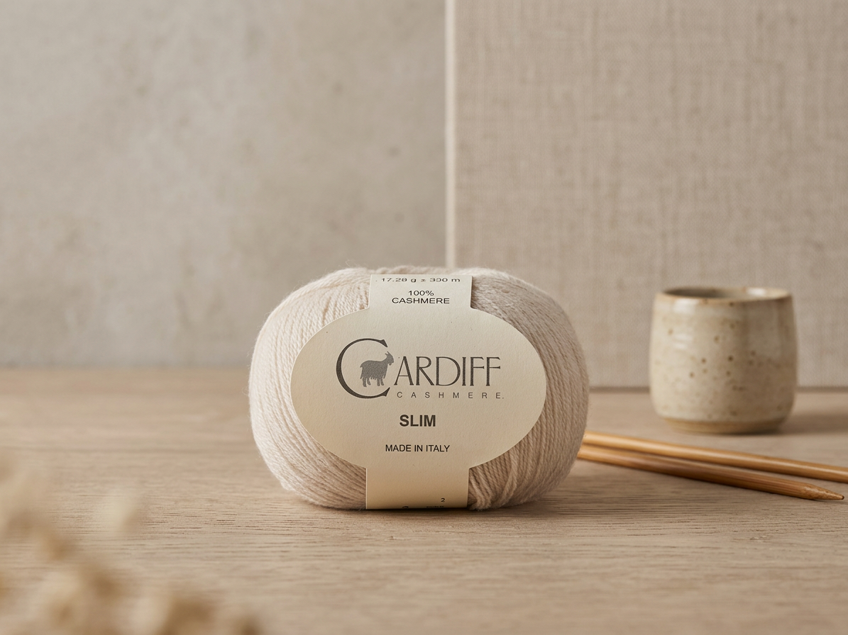 Cardiff Cashmere Slim 100% mongolský kašmír, 25 g / 336 m
