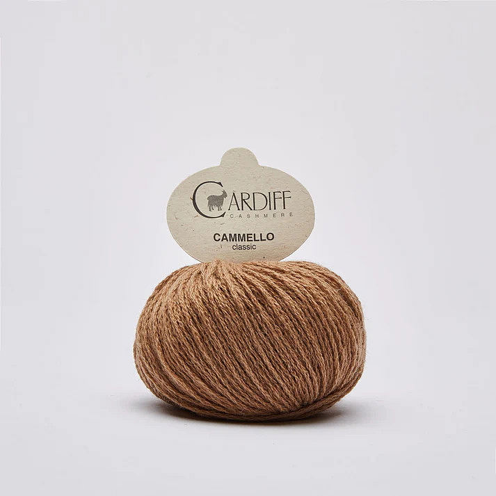 Cardiff Cammello Classic 25 g – 100% velbloudí vlna, 112 m