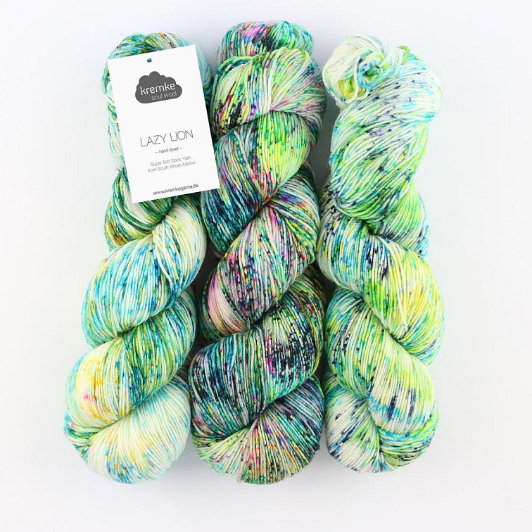 Příze Lazy Lion Sock Yarn Kremke Soul Wool 100 g vlna a nylon