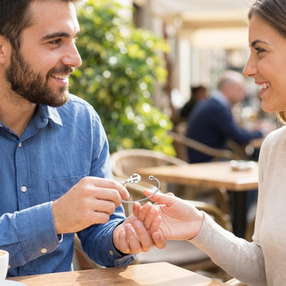 Dámský náramek kotva ST997