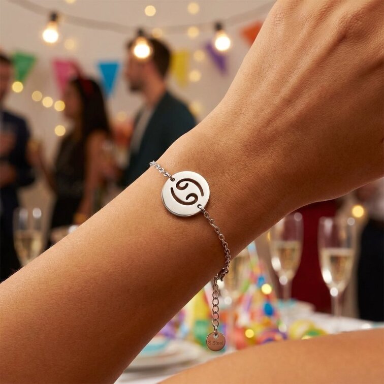 Náramek znamení zvěrokruhu Rak 22. 6. až 22. 7.