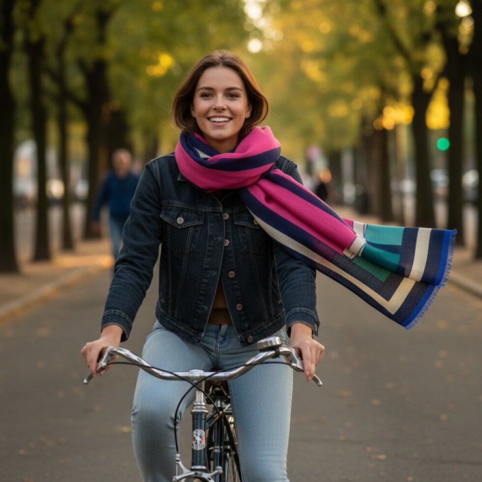 Elegantní Dámský Šátek Lemira-wa-145, 185x90 cm