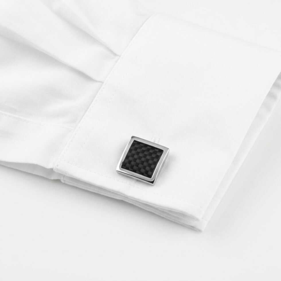 Elegantní manžetové knoflíky z ocelové slitiny - Stylový doplněk