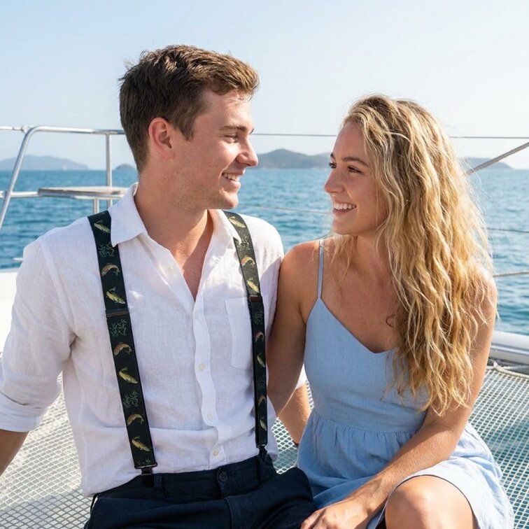 Rybářské kšandy TK244