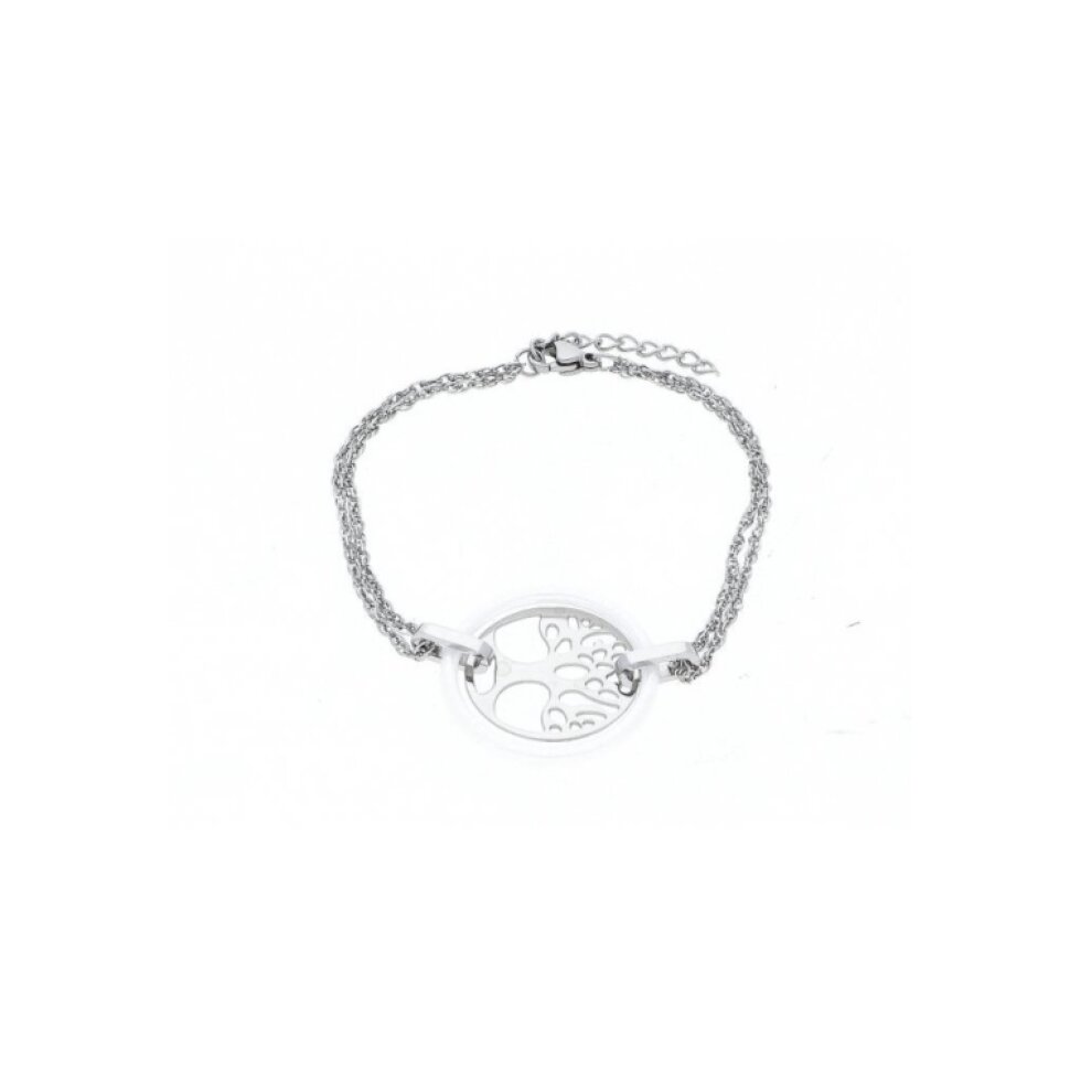 Elegantní Náramek Strom života z chirurgické oceli