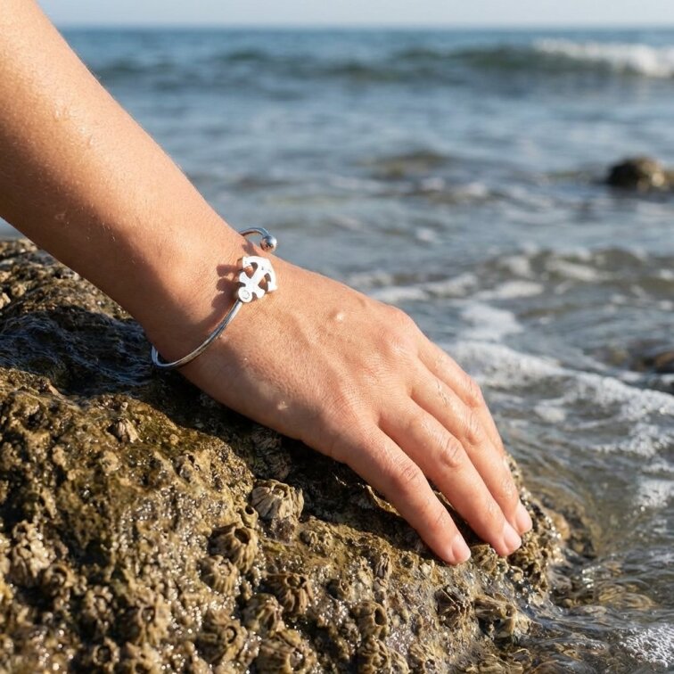 Dámský náramek kotva ST997