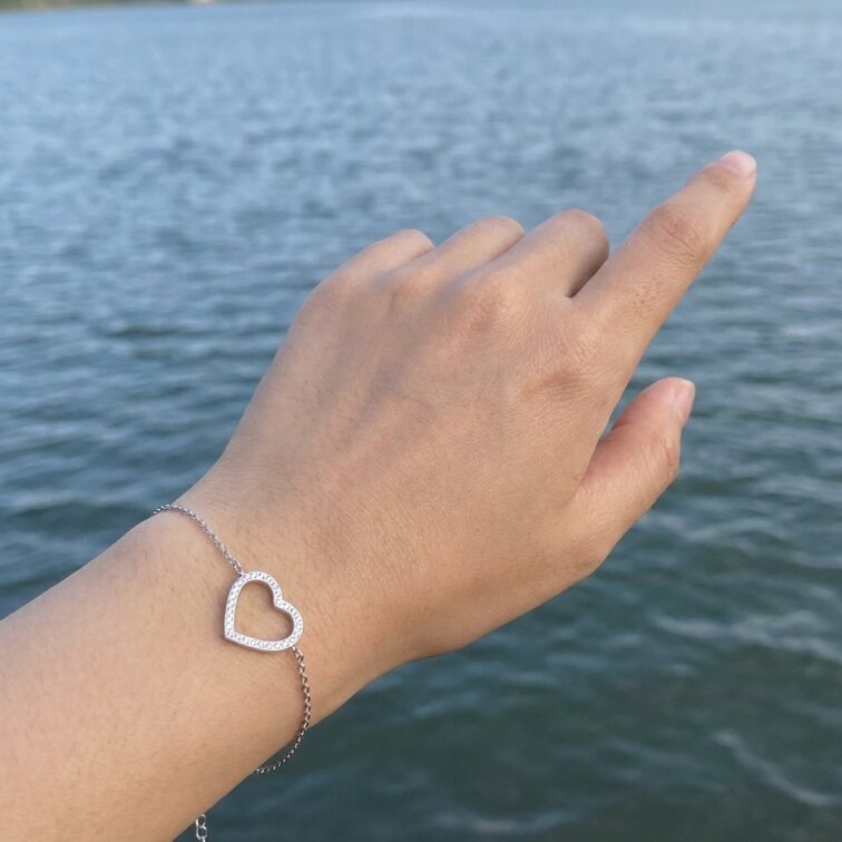 Dámský náramek z chirurgické oceli CKR767