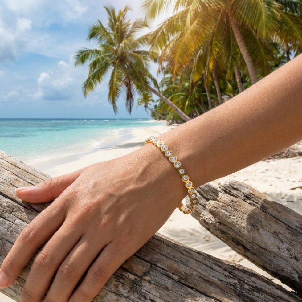 Dámský náramek Gold