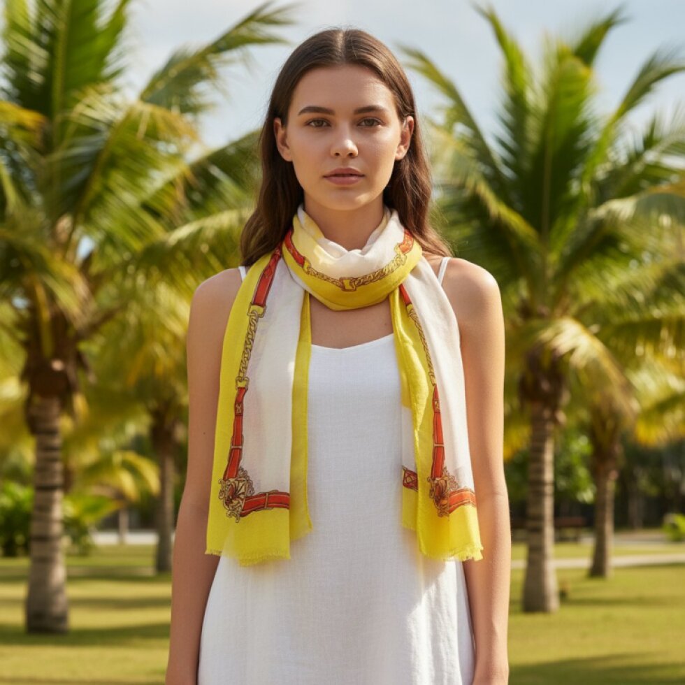 Dámský šátek Spirals Elegance 180x80 cm