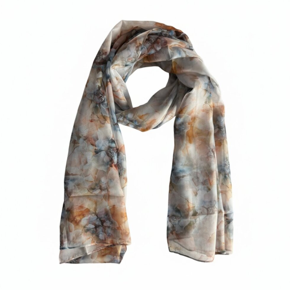 Aurora-wa-129 - Pestrobarevný šátek 180x70 cm