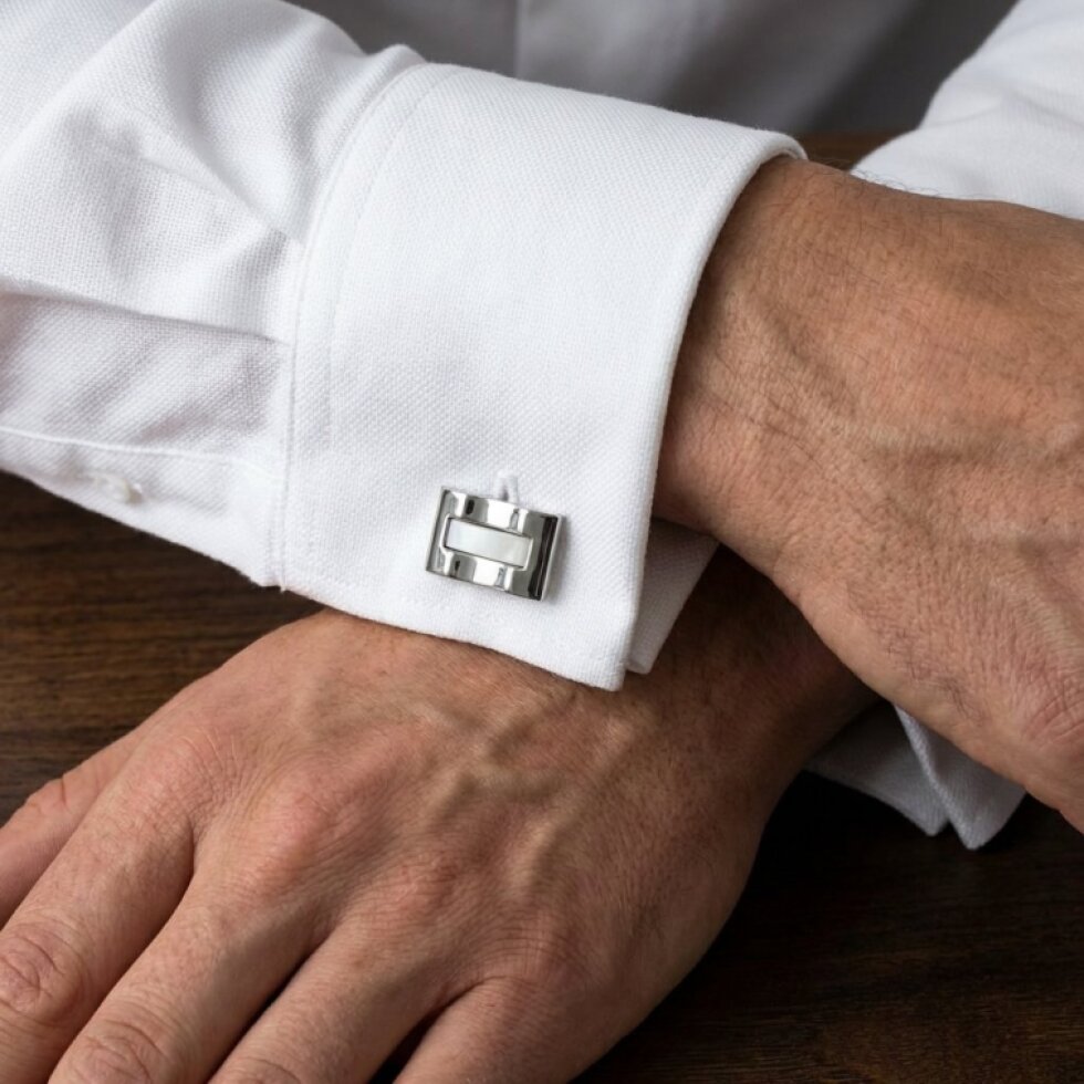 Luxusní manžetové knoflíky z chirurgické oceli