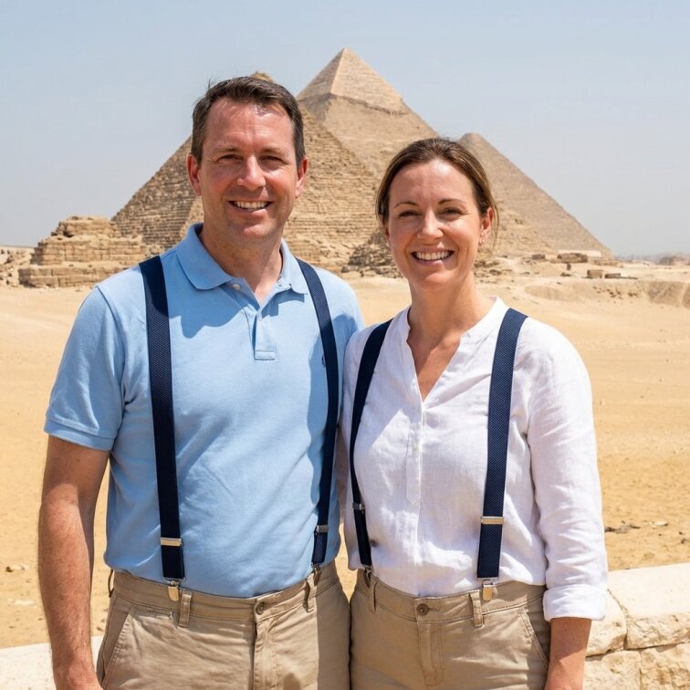 Kšandy pánské tmavě modré MB2055