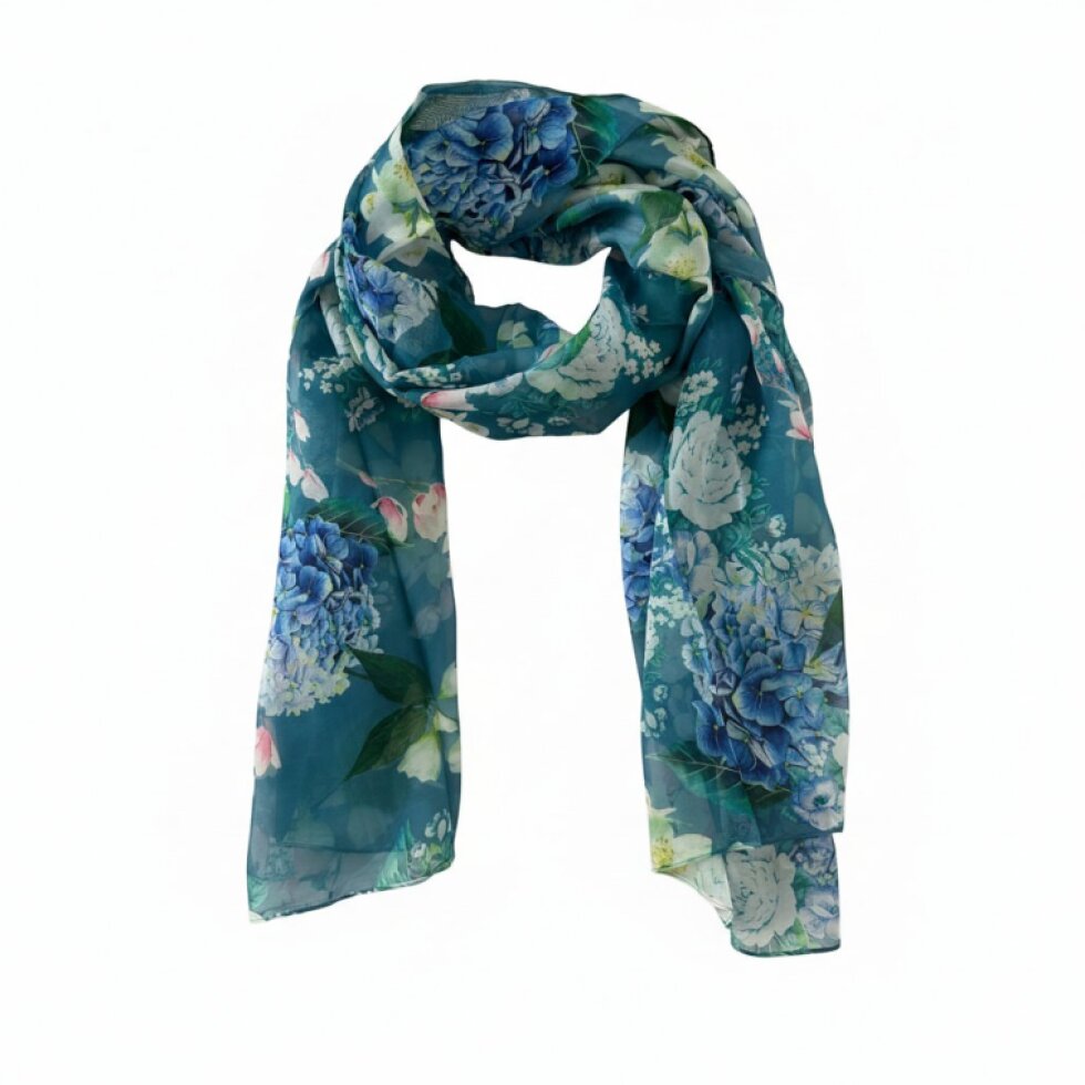 Dámský šátek Florela-wa-135 s pestrobarevným květinovým vzorem
