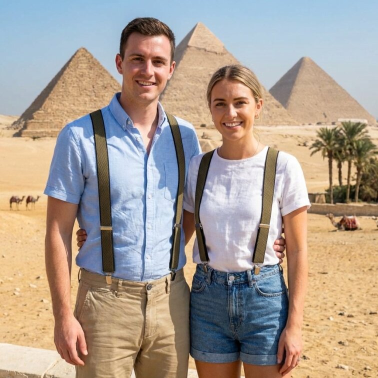 Kšandy pánské zelené MB2059