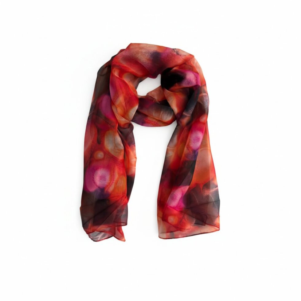 Aurora Šátek 180x70 - Zářivě Barevný s Hedvábným Pocitem