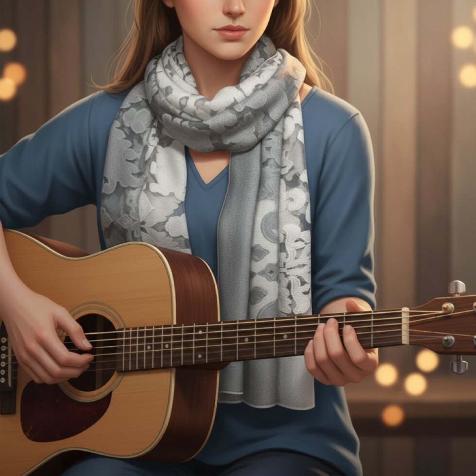 Elegantní šátek Dual Contrast 185x67cm